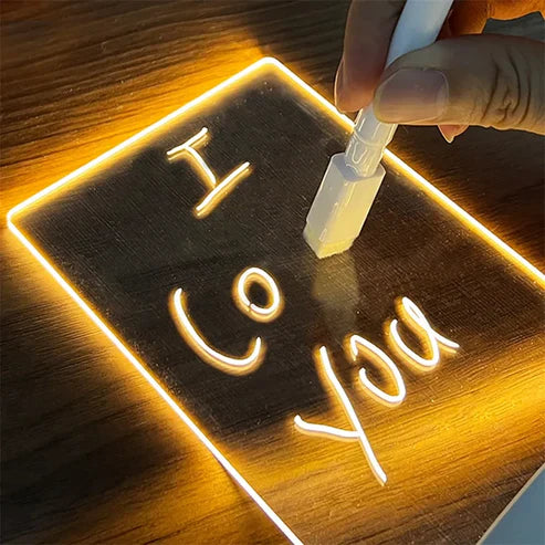 Zen Desk Setup Bundle - cable box, organiser and LED note board