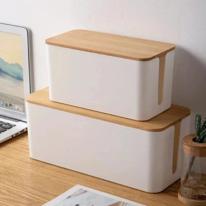 Bamboo Cable Box