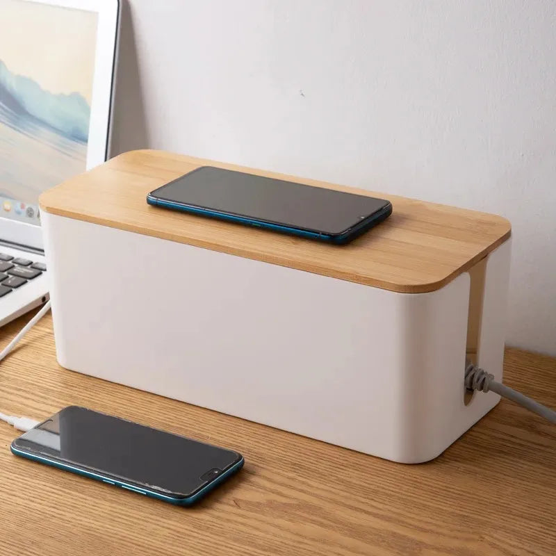 Bamboo Cable Box